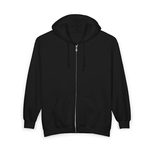 RimSHOT Logo Full-Zip Hoodie — Green Percussion Design
