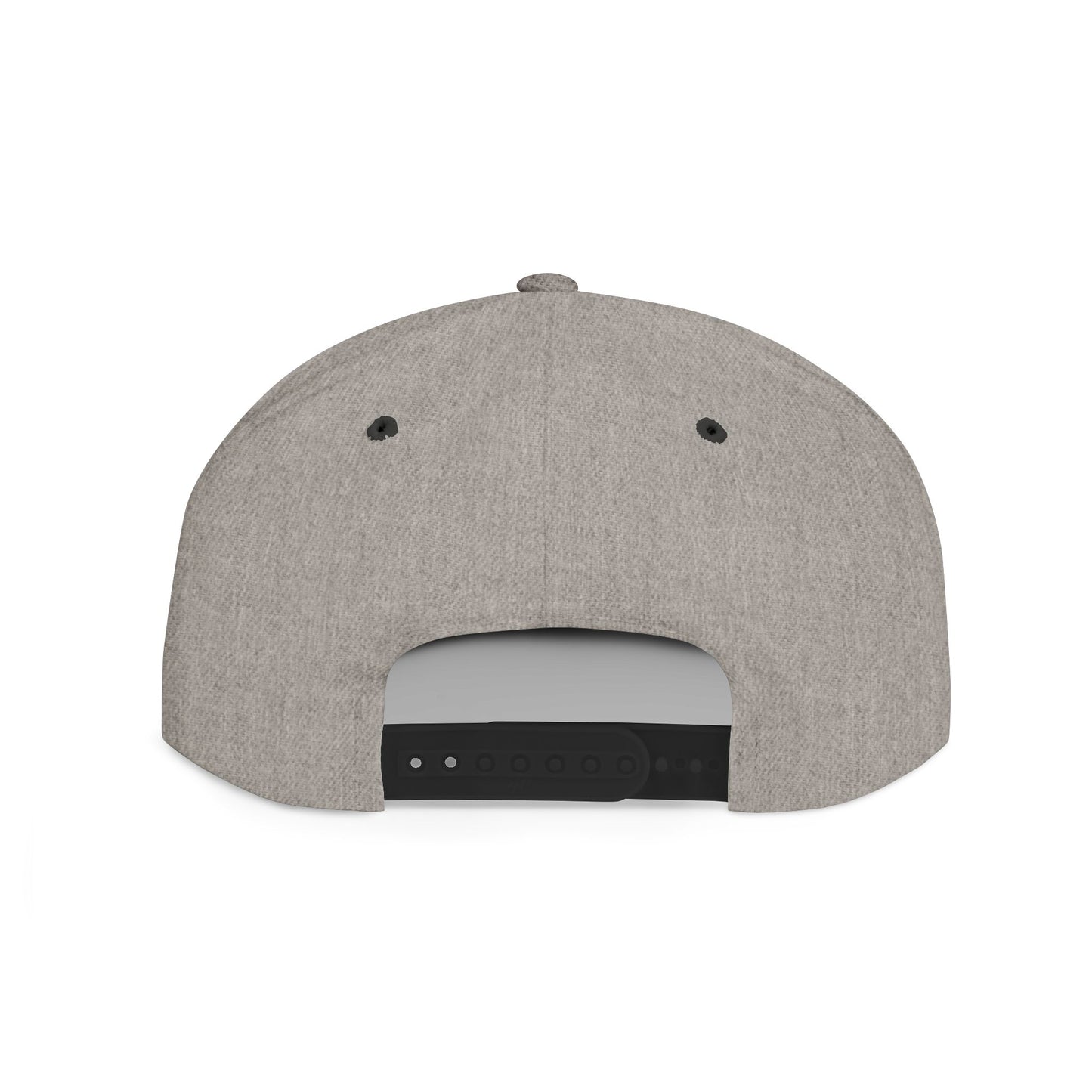 Let Us PRAY - Flat Bill Snapback Hat (embroidered) - grey/black & grey/red