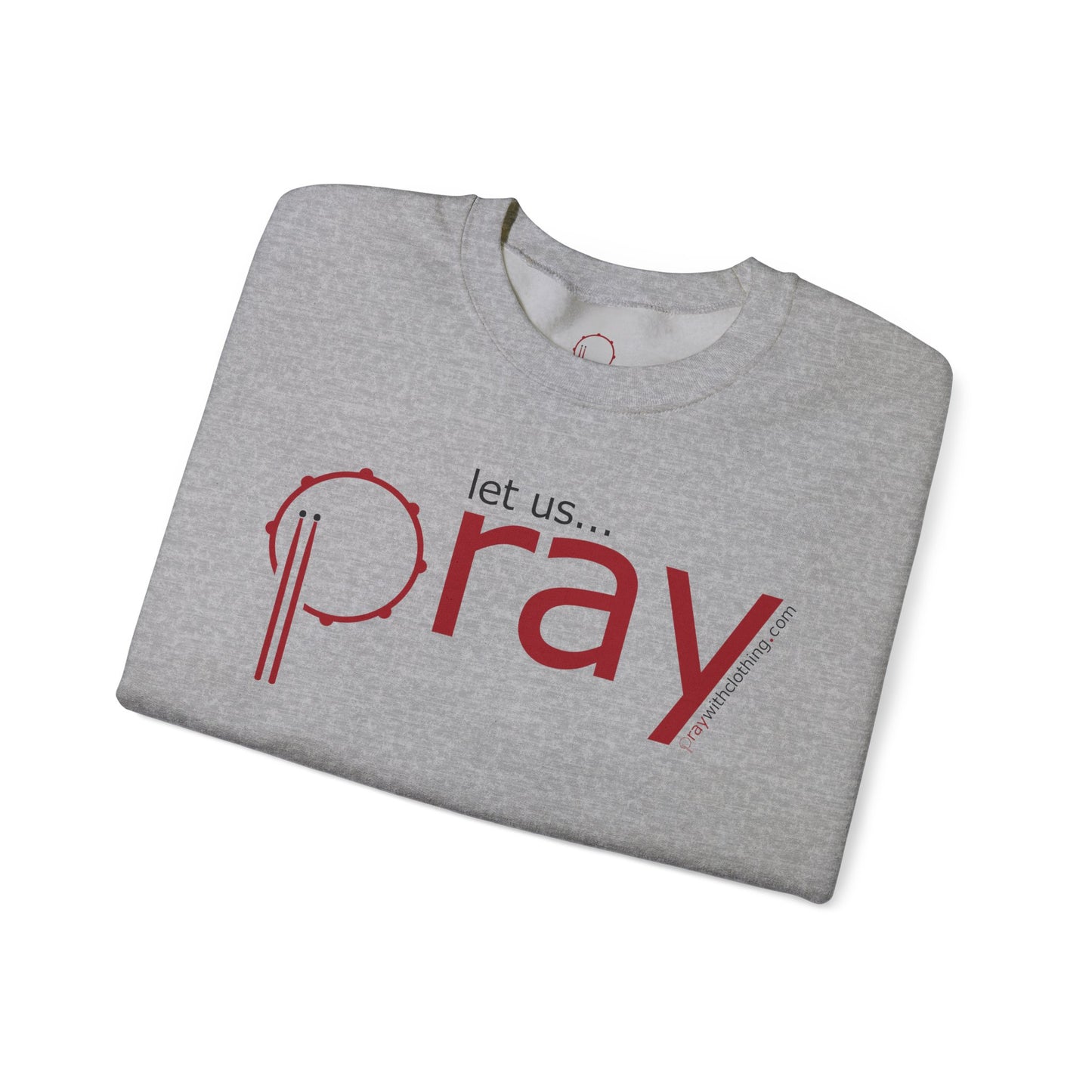 Let Us Pray Crewneck Sweatshirt (grey) - Spiritual Comfort | Unisex Heavy Blend | Cozy Fall Layer | Gift for Faith-Based Individuals | Casual [...]