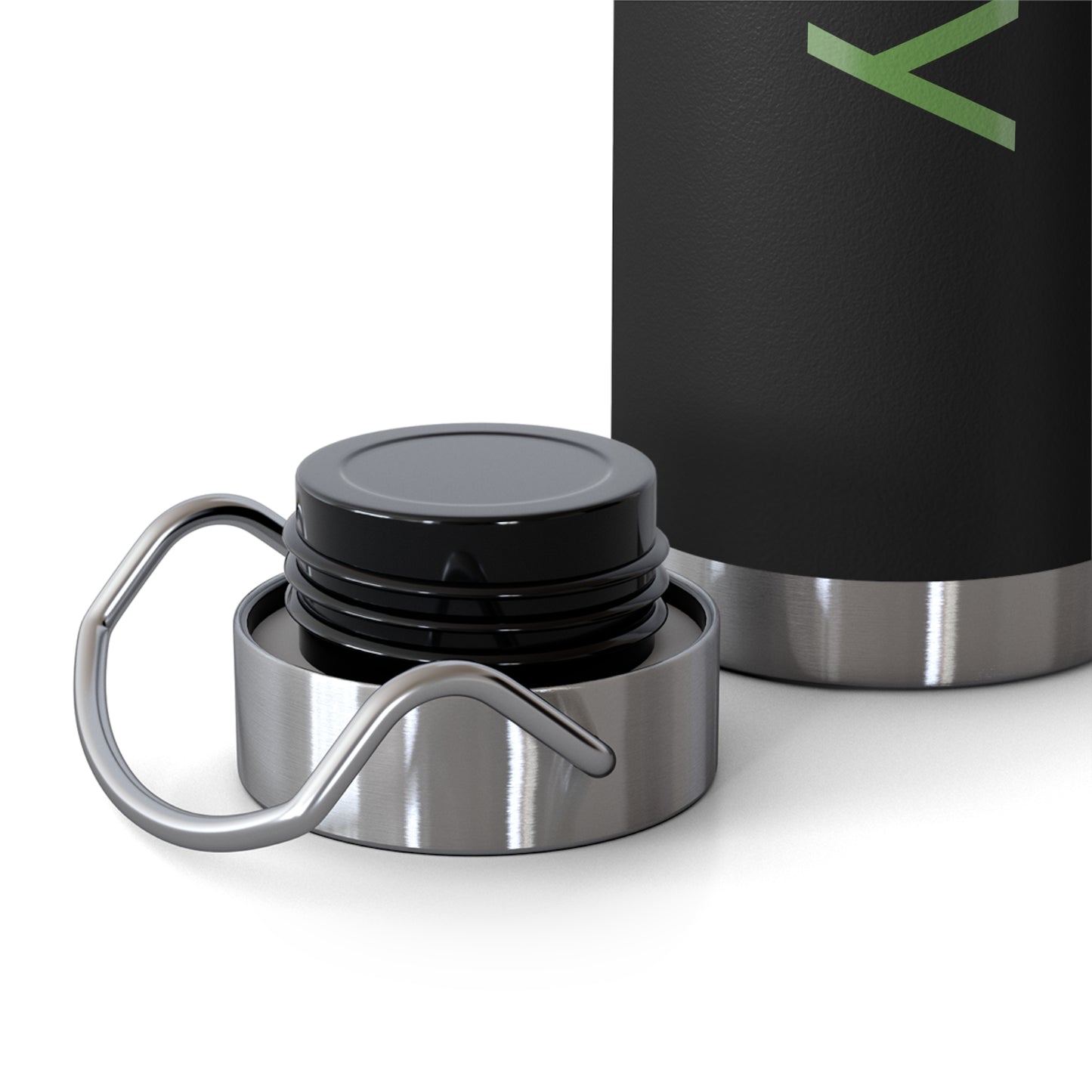 Let Us Pray - Copper Vacuum Insulated Tumbler, 22oz black