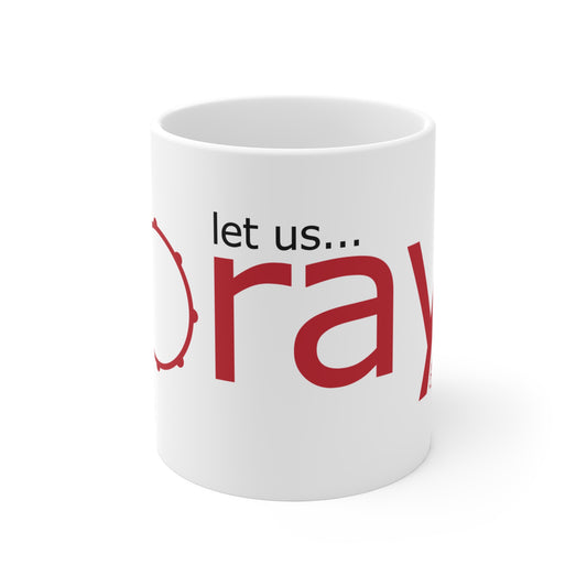 "Let Us Pray" - Inspirational Prayer Mug (white) - Coffee or Tea Lovers, Devotional Gift, Motivational Drinkware, Religious Home Decor, Faith-Based [...]