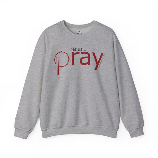 Let Us Pray Crewneck Sweatshirt (grey) - Spiritual Comfort | Unisex Heavy Blend | Cozy Fall Layer | Gift for Faith-Based Individuals | Casual [...]