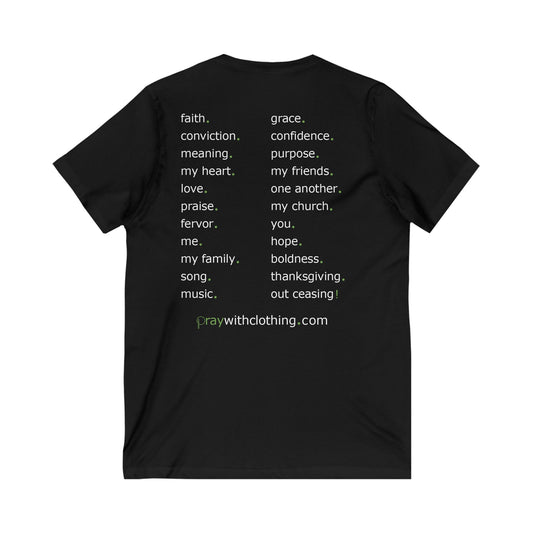PW XL Short Sleeve T - Vneck black