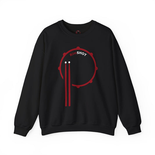 "RimSHOT" Red "P" Crewneck Sweatshirt