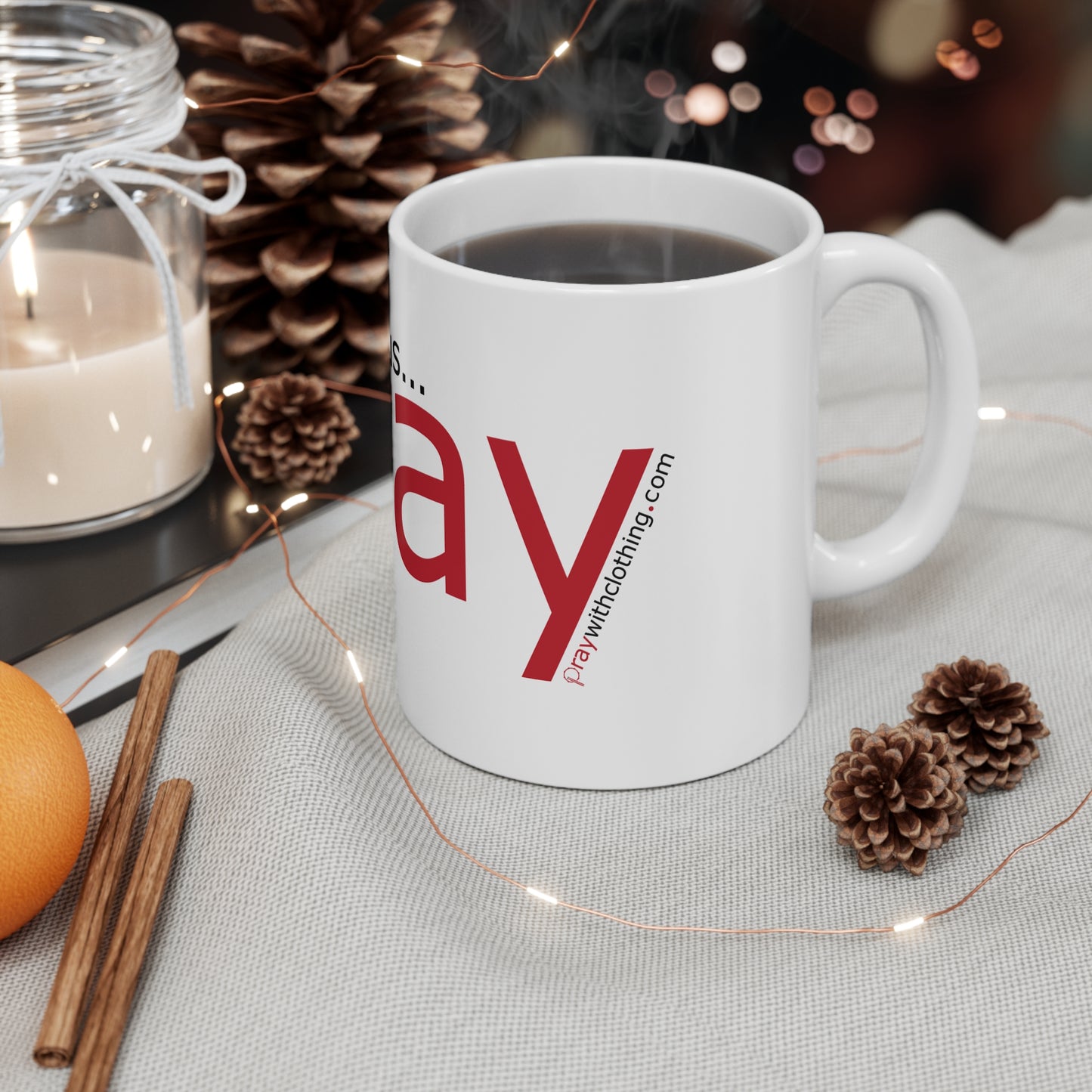 Let Us Pray - Inspirational Prayer Mug (white) - Coffee or Tea Lovers, Devotional Gift, Motivational Drinkware, Religious Home Decor, Faith-Based [...]
