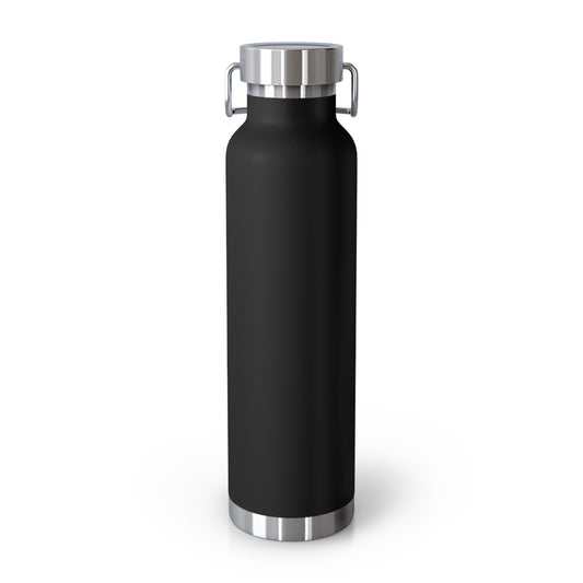 RimSHOT Green - Copper Vacuum Insulated Tumbler, 22oz black